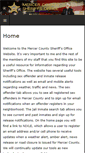 Mobile Screenshot of mercercountysheriff.org